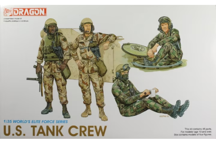 1:35 Dragon 3020 U.S. Tank Crew - Worlds Elite Force Series - Figuren - Drg3020 1 - DRG3020