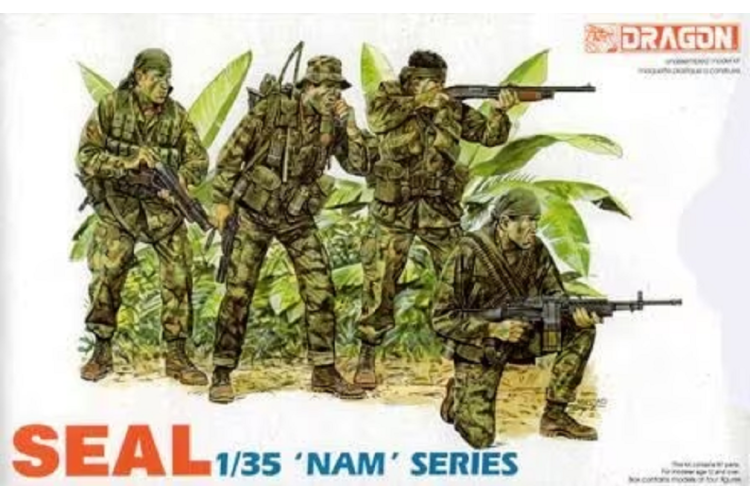 1:35 Dragon 3302 SEAL - Figures - Nam Series - Drg3302 1 - DRG3302
