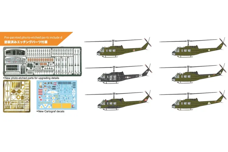 1:35 Dragon 3538 Bell UH-1 Iroquois - Bell UH-1D Huey - Helikopter - Drg3538 3 - DRG3538