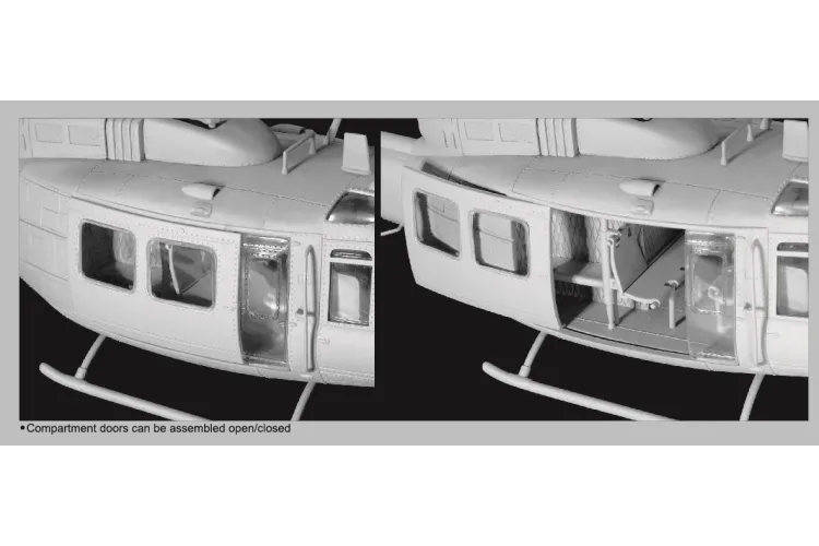 1:35 Dragon 3538 Bell UH-1 Iroquois - Bell UH-1D Huey - Helikopter - Drg3538 4 - DRG3538