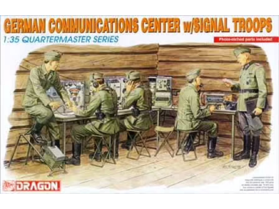 1:35 Dragon 3826 German Communications Center w/Signal Troops - Drg3826 - DRG3826