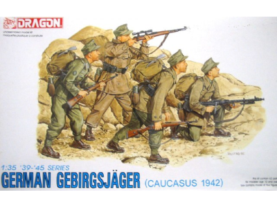 1:35 Dragon 6045 German Gebirgsjaeger - Caucasus 1942 - Drg6045 - DRG6045