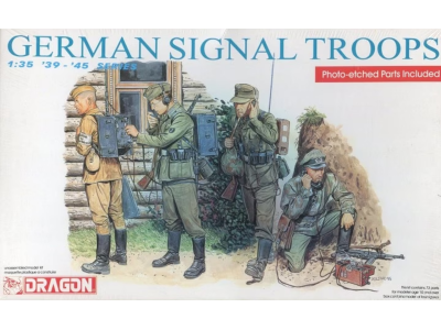 1:35 Dragon 6053 German Signal Troops - Figures - Drg6053 - DRG6053