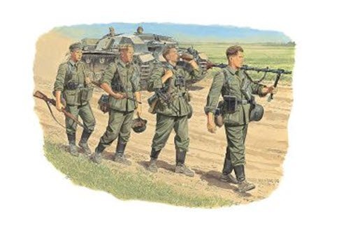 1:35 Dragon 6105 Wehrmacht Infantry Operation Barbarossa 1941 WWII - 4 Figures - Drg6105 1 - DRG6105
