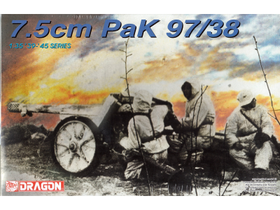 1:35 Dragon 6123 German 7.5CM PAK 97/38 - Drg6123 - DRG6123