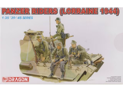 1:35 Dragon 6156 Panzer Riders - Lorraine 1944 - Drg6156 - DRG6156