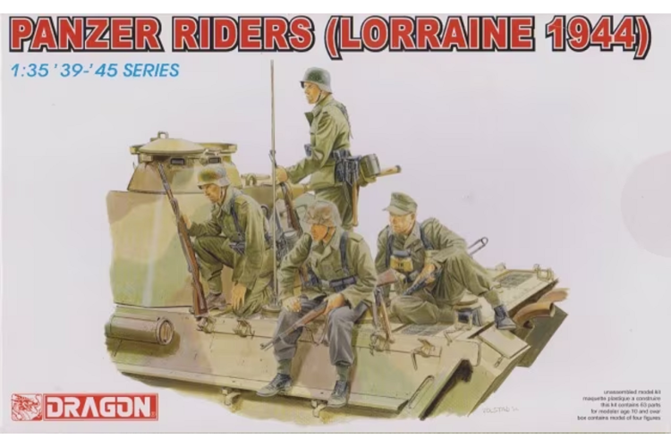 1:35 Dragon 6156 Panzer Riders - Lorraine 1944 - Drg6156 - DRG6156