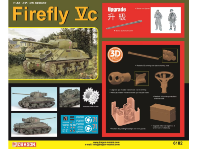 1:35 Dragon 6182 Firefly Vc Tank - 2023 Upgrade Edition - Drg6182 - DRG6182