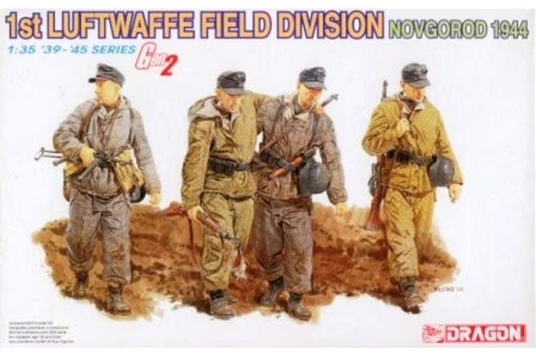 1:35 Dragon 6274  1st Luftwaffe Field Division - Novgorod 1944 - Drg6274 1 - DRG6274