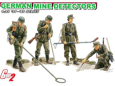 1:35 Dragon 6280 German Mine Detectors - Gen2 - Drg6280 - DRG6280