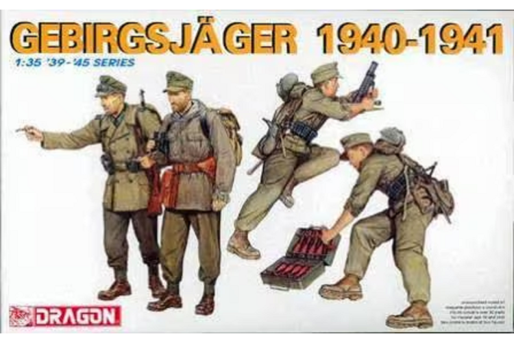 1:35 Dragon 6345 Gebirgsjaeger - Figures - Drg6345 1 - DRG6345