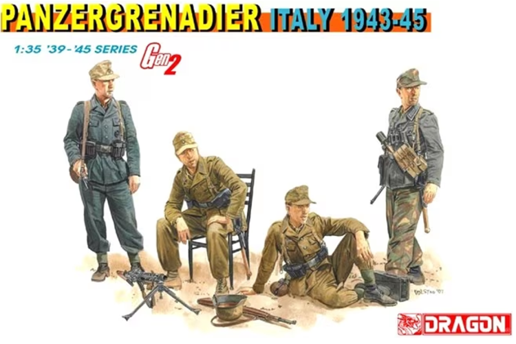 1:35 Dragon 6348 Panzergrenadier - Italy 1943-45 - Drg6348 - DRG6348