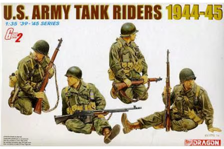 1:35 Dragon 6378 U.S. Army Tank Riders 1944-45 - Figuren - Drg6378 - DRG6378
