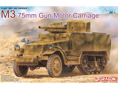 1:35 Dragon 6467 M3 75mm Gun Motor Carriage WWII - Amerikaans Militair Voertuig - Drg6467 1 - DRG6467