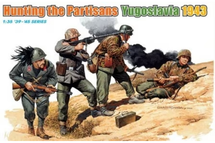 1:35 Dragon 6491 Hunting the Partisans - Yugoslavia 1943 - Drg6491 - DRG6491