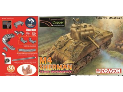 1:35 Dragon 6511 M4 Sherman - 75mm Normandy - Drg6511 1 - DRG6511