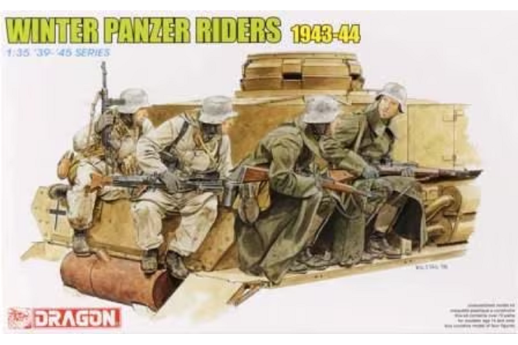 1:35 Dragon 6513 Winter Panzer Riders 1943-44 - Drg6513 - DRG6513