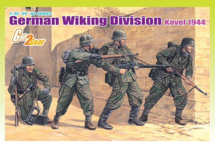 1:35 Dragon 6519 Duitse Wiking Division Kovel 1944 WWII - 4 Figuren - Drg6519 1 - DRG6519
