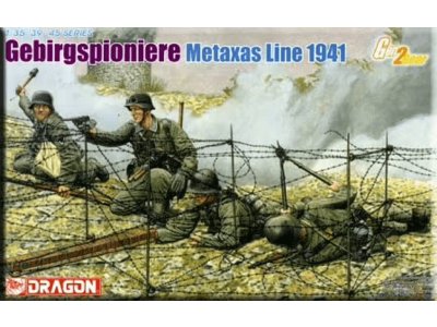 1:35 Dragon 6538 Gebirgspioniere Metaxas Line 1941 - Figures - Drg6538 - DRG6538