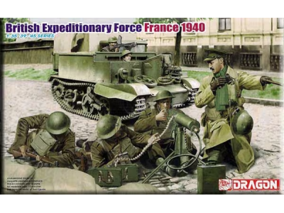 1:35 Dragon 6552 British Expeditionary Force - France 1940 - Figures - Drg6552 - DRG6552