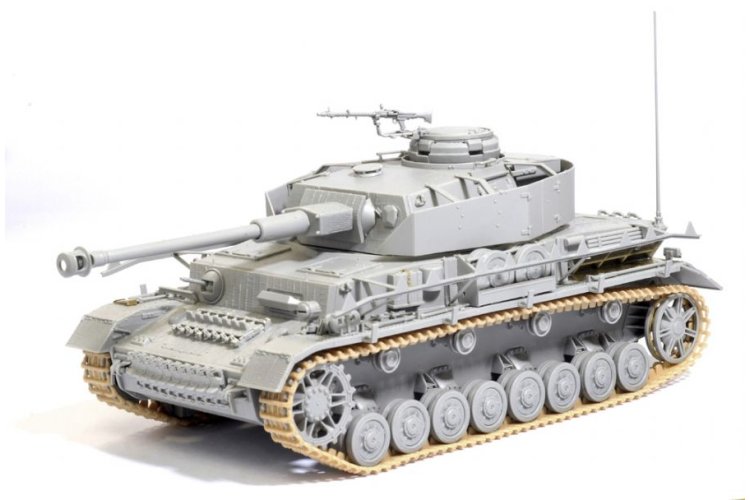 1:35 Dragon 6560 Pz.Kpfw.IV Ausf.H Late Production met Zimmerit WWII - Duitse Middelzware Tank - Drg6560 5 - DRG6560