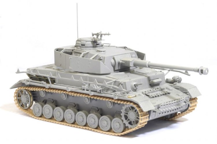 1:35 Dragon 6560 Pz.Kpfw.IV Ausf.H Late Production met Zimmerit WWII - Duitse Middelzware Tank - Drg6560 6 - DRG6560