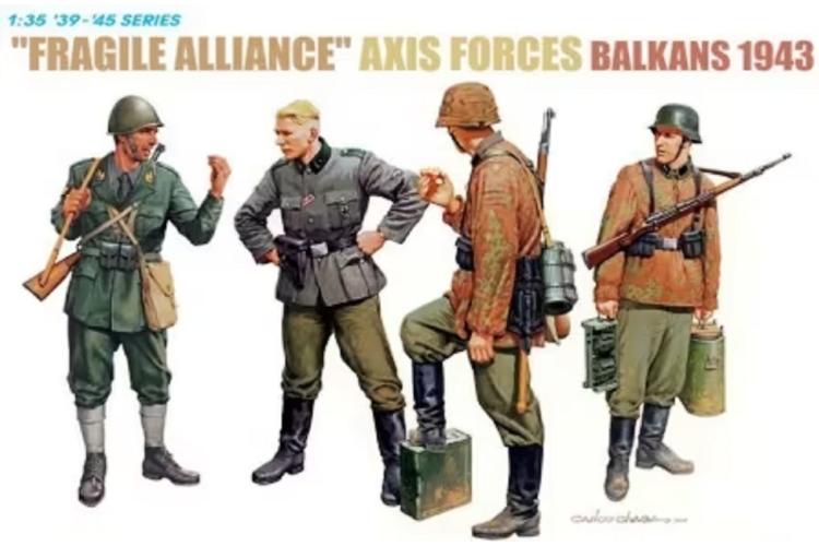 1:35 Dragon 6563 Fragile Alliance -  Axis Forces - Balkans 1943 - Drg6563 - DRG6563