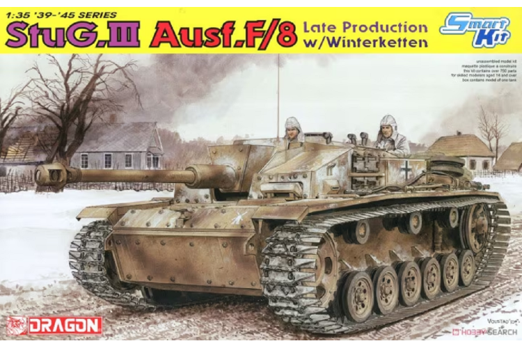 1:35 Dragon 6644 StuG.III Ausf.F/8 - Late Production - w/Winterketten - Drg6644 1 - DRG6644