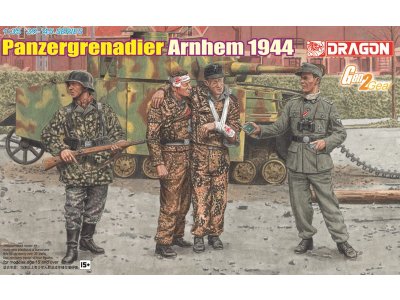 1:35 Dragon 6648 Panzergrenadier - Arnhem 1944 - 4 Figuren - Drg6648 1 - DRG6648