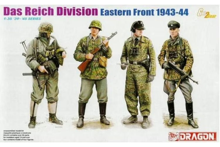 1:35 Dragon 6706 Das Reich Division - Eastern Front 1943-44 - Drg6706 1 - DRG6706
