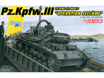 1:35 Dragon 6877 Pz.Kpfw.III Ausf.F 3.7cm (T) Operation Seel&ouml;we WWII - German Medium Tank - Drg6877 1 - DRG6877
