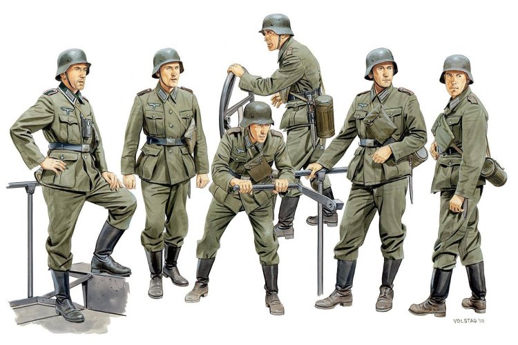 1:35 Dragon 6946 M&ouml;rser Karl / Loki WWII - Duitse Zware Mortier met 6 Figuren - Drg6946 6 - DRG6946