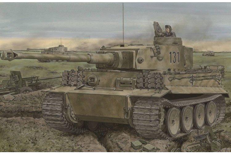 1:35 Dragon 6997 Tiger I Kurt Knispel's Tiger met Magic Tracks & Aluminium Loop WWII - Duitse Zware Tank - Drg6997 1 - DRG6997