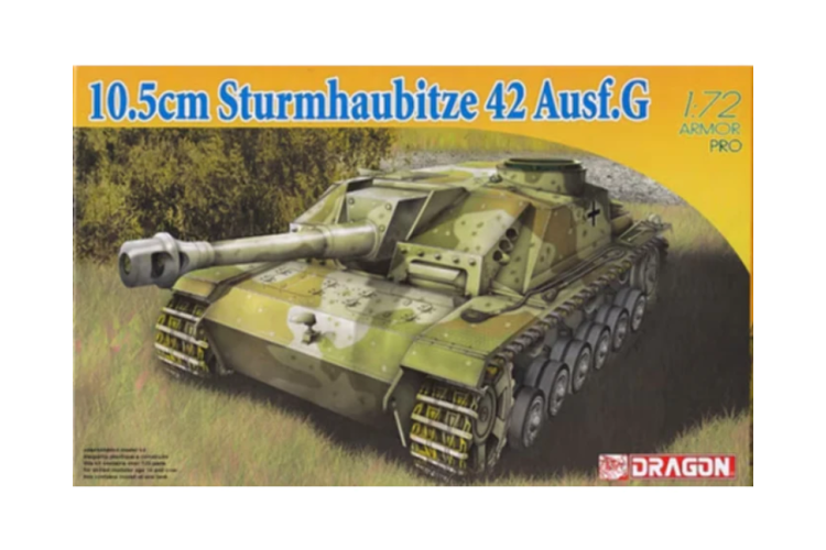 1:72 Dragon 7284 10,5cm Sturmhaubitze 42 Ausf. G met Neo Tracks - Drg7284 1 - DRG7284