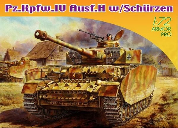 1:72 Dragon 7497 Panzerkampfwagen IV - Pz.Kpfw. IV Ausf. H w/Sch&uuml;rzen - Drg7497 1 - DRG7497