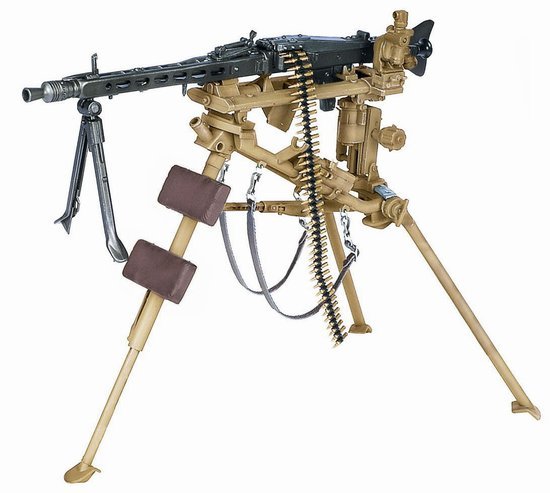 1:6 Dragon 75017 German MG42 w/Tripod - Drg75017 2 - DRG75017