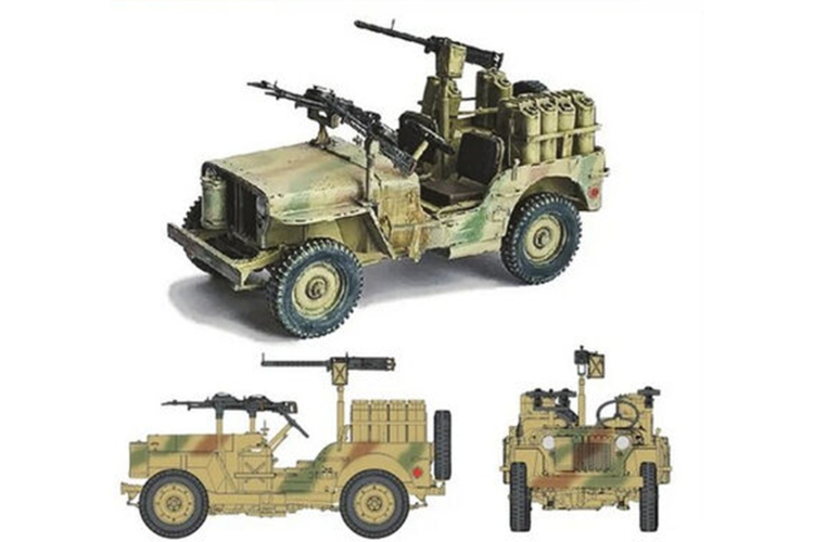 1:6 Dragon 75037 SAS Desert 1/4-Ton Patrol Jeep WWII - Drg75037 1 - DRG75037