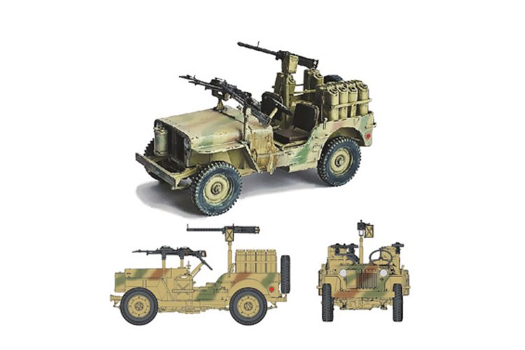 1:6 Dragon 75037 SAS Desert 1/4-Ton Patrol Jeep WWII - Drg75037 3 - DRG75037