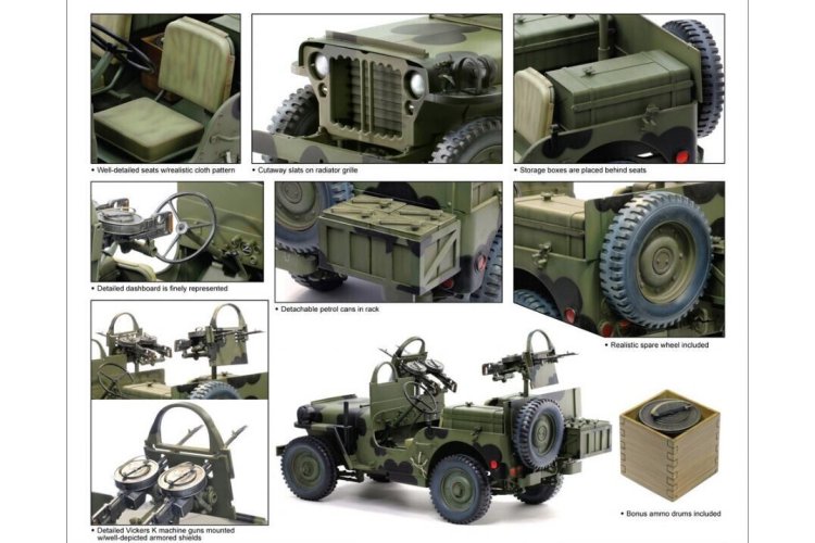 Dragon 6931 1/35 SAS 4x4 Truck Unit w/ Commander and Crews (SAS 80th A