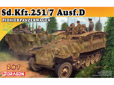 1:72 Dragon 7605 Sd.Kfz.251/7 Ausf.D Pionierpanzerwagen - Drg7605 - DRG7605