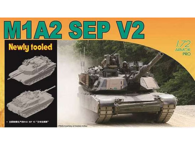 1:72 Dragon 7615 M1A2 Abrams SEP V2 Tank - Drg7615 - DRG7615