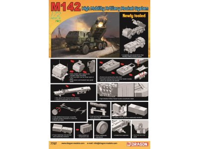 1:72 Dragon 7707 M142 High Mobility Artillery Rocket System - Drg7707 - DRG7707