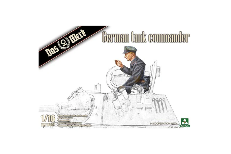 1:16 Das Werk 16007 Duitse Tankcommandant - WWII Figuur - Dw16007 1 - DW16007