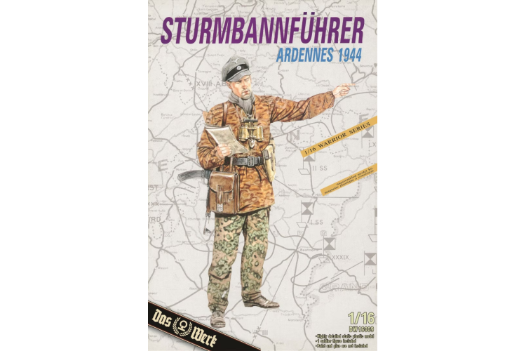 1:16 Das Werk 16009 Sturmbannfuhrer-Ardennes 1944 - Figuur - Dw16009 1 - DW16009