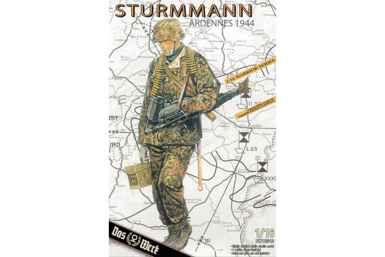 1:16 Das Werk 16010 Sturmmann-Ardennes 1944 - Figuur - Dw16010 1 - DW16010