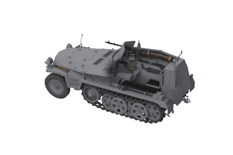1:16 Das Werk 16018 Sd.Kfz. 250/1 Ausf. A - Militair Voertuig - Dw16018 7 - DW16018