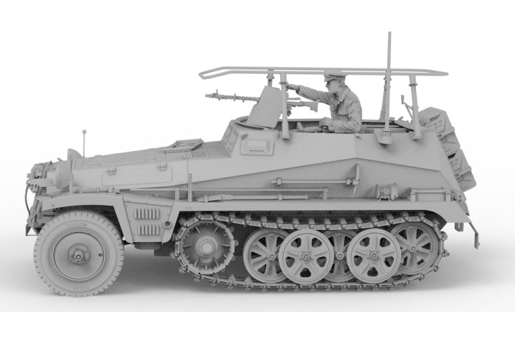 1:16 Das Werk 16019 Sd.Kfz. 250/3 Ausf. A WWII - Duits Gepantserd Militair Voertuig - Dw16019 5 - DW16019