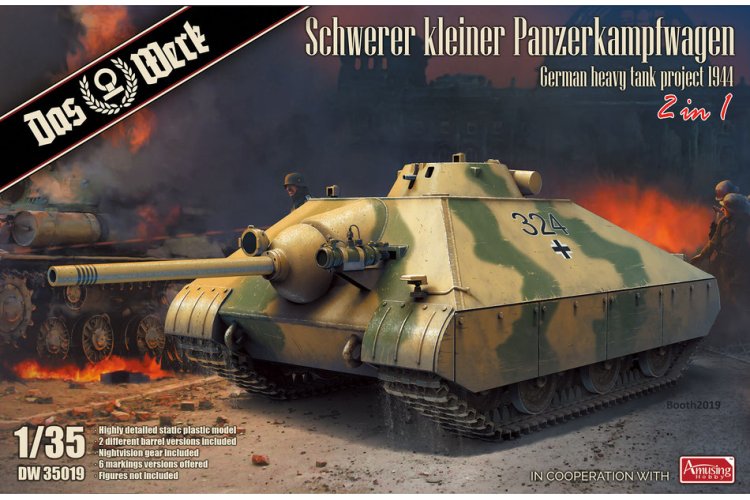 1:35 Das Werk 35019 Schwerer kleiner Panzerkampfwagen - Dw35019 1 - DW35019