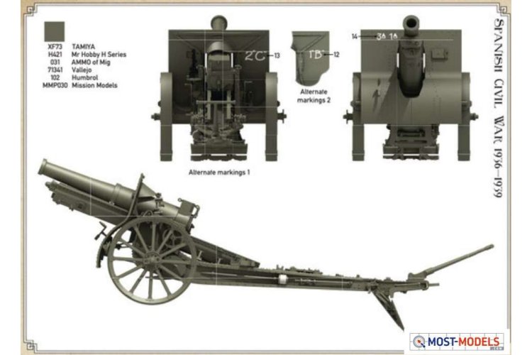 1:35 Das Werk 35022 French 155mm C17S Howitzer - Dw35022 6 - DW35022