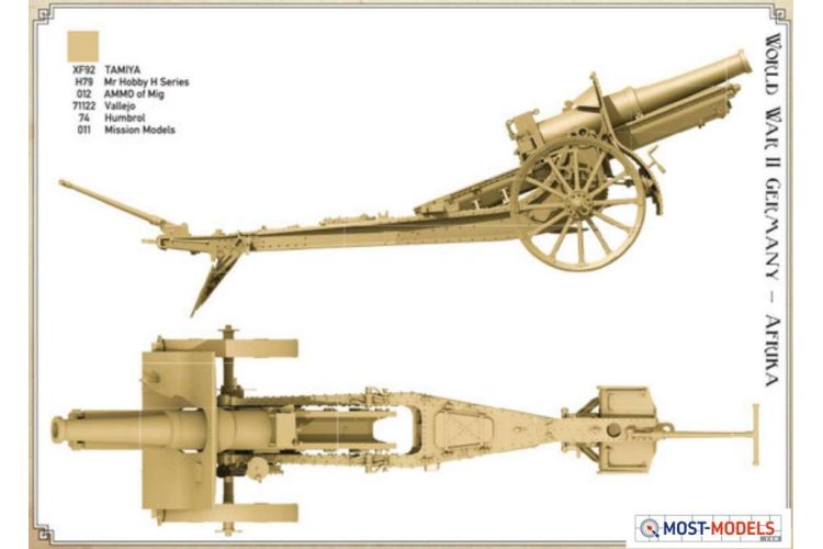 1:35 Das Werk 35022 French 155mm C17S Howitzer - Dw35022 7 - DW35022